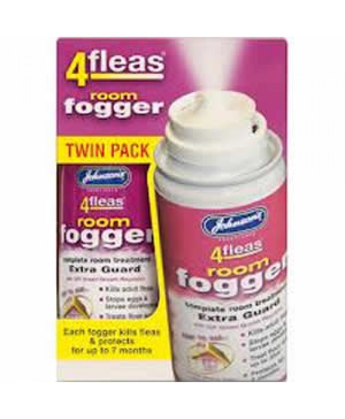 4Fleas Room Fogger Twin Pack