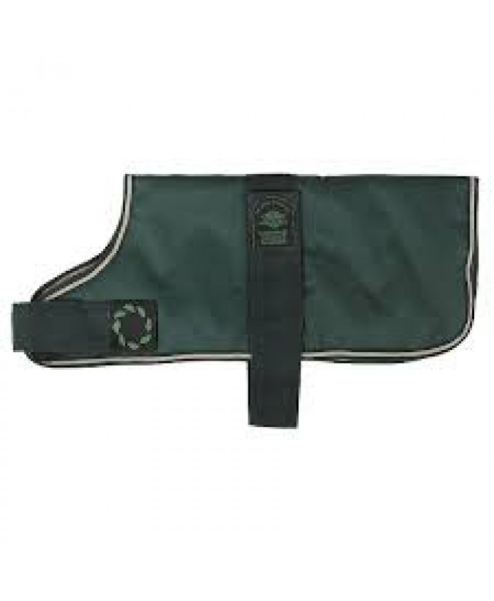 Outhwaites Padded Green Dog Coat