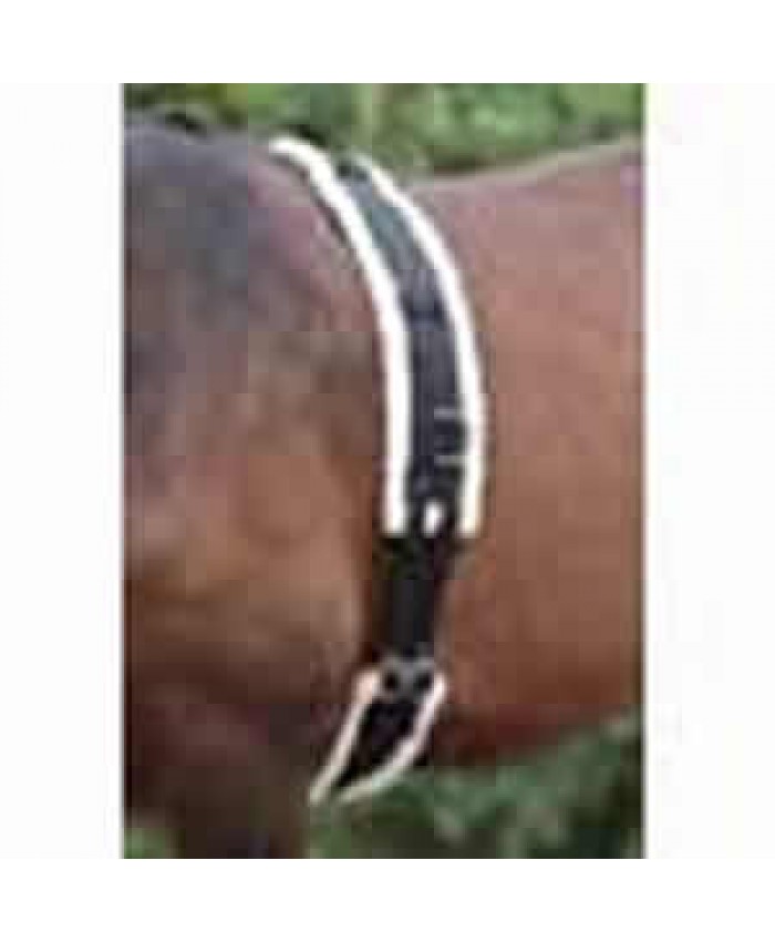 Shires Black Nylon Roller With Fleece Padding