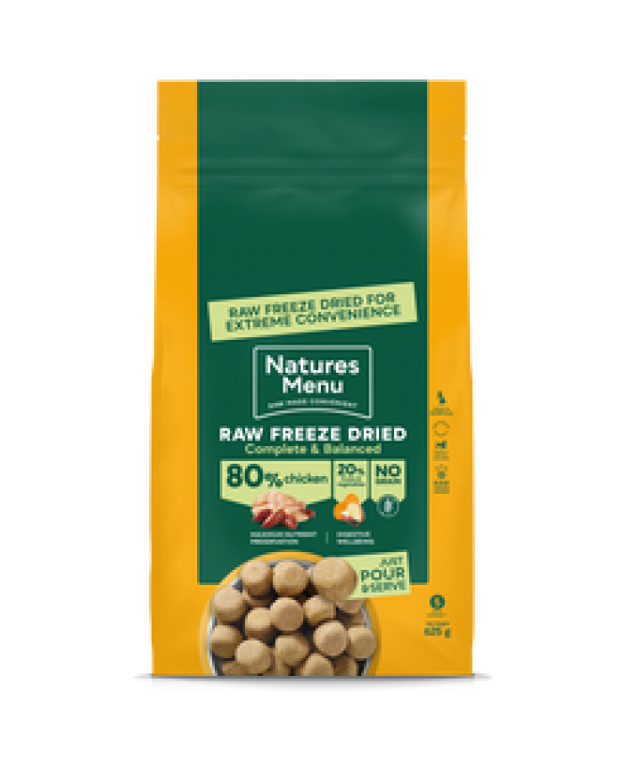 Natures Menu Chicken Freeze Dried Nuggets 625g