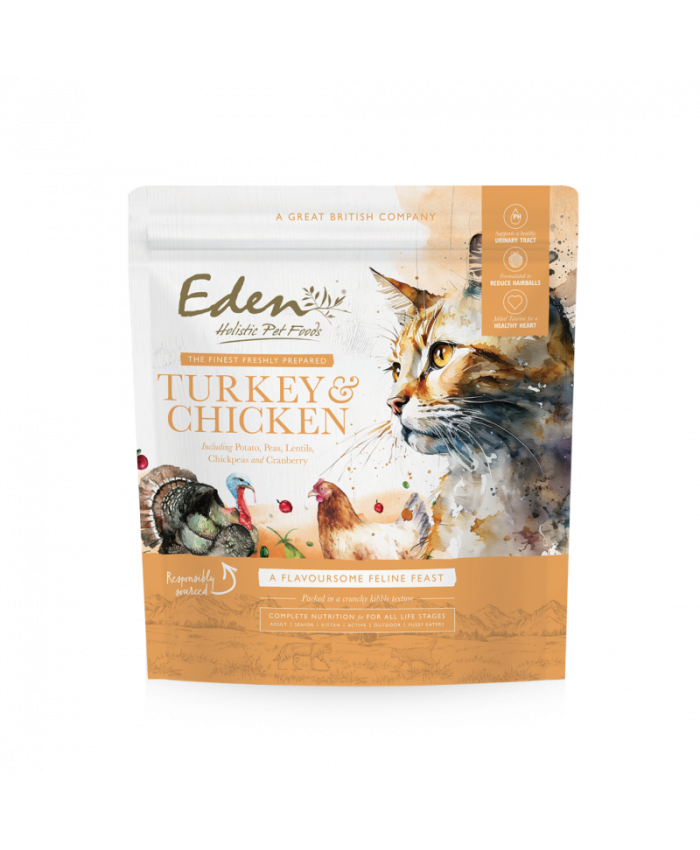 Eden Feline Feast Turkey & Chicken 1.5kg