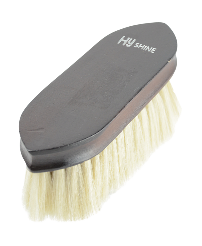 HyShine Deluxe Goat Hair Wooden Dandy Brush