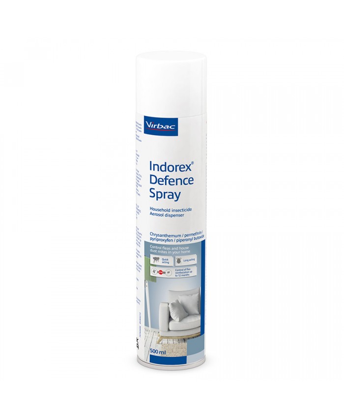 Virbac Indorex Defence Flea Spray 500ml