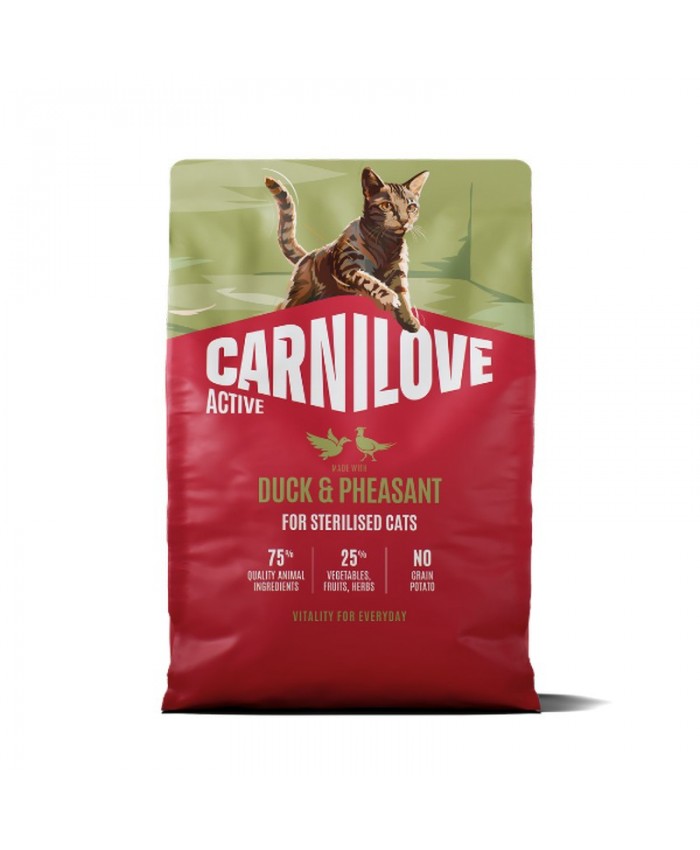 Carnilove Cat Active Duck & Pheasant 