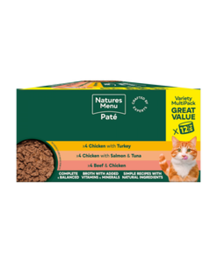 Natures Menu Cat Meat Selection 12 Can Multipack