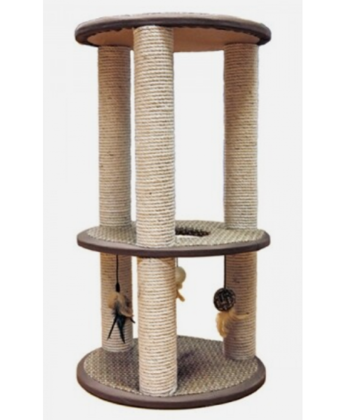  Rosewood Catwalk Cat Scratch Post Cinnamon