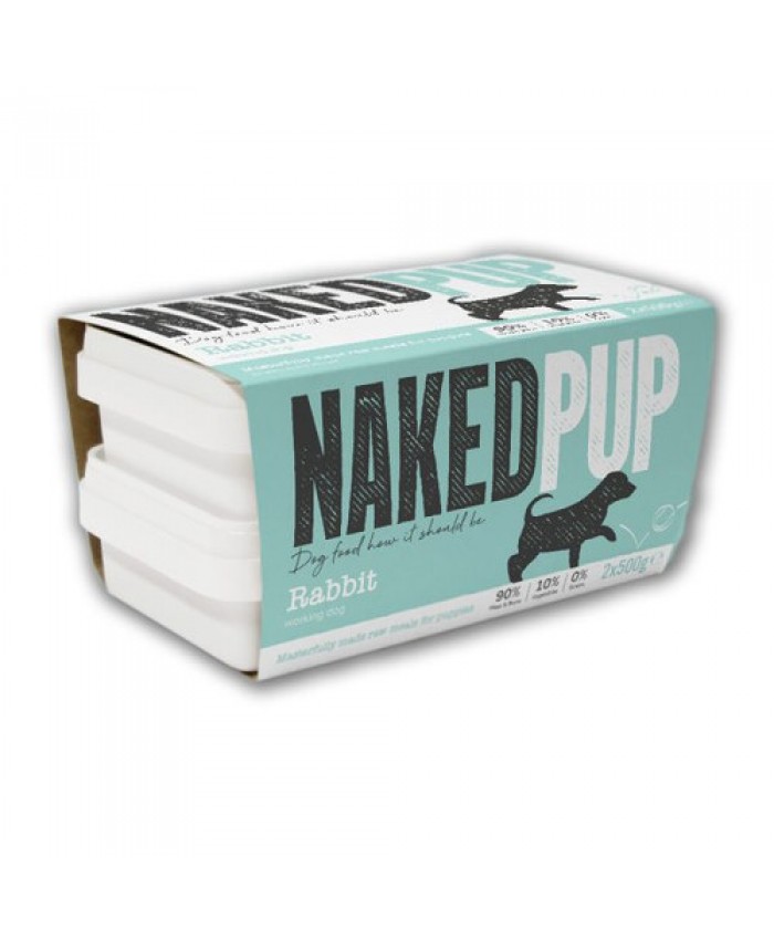 Naked Pup Rabbit 2 x 500g 