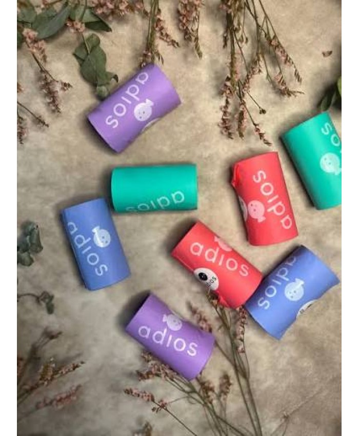 Adios Compostable Dog Poo Bags 