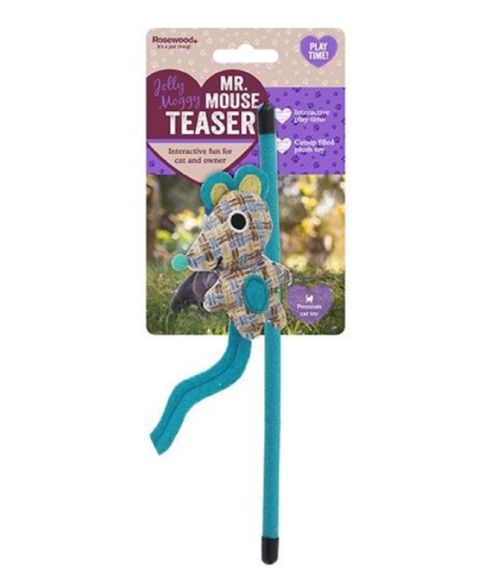 Rosewood Mr Mouse Teaser Cat Toy