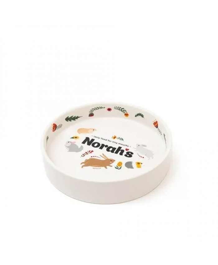 Norah's Small Animal Ceramic Food Bowl