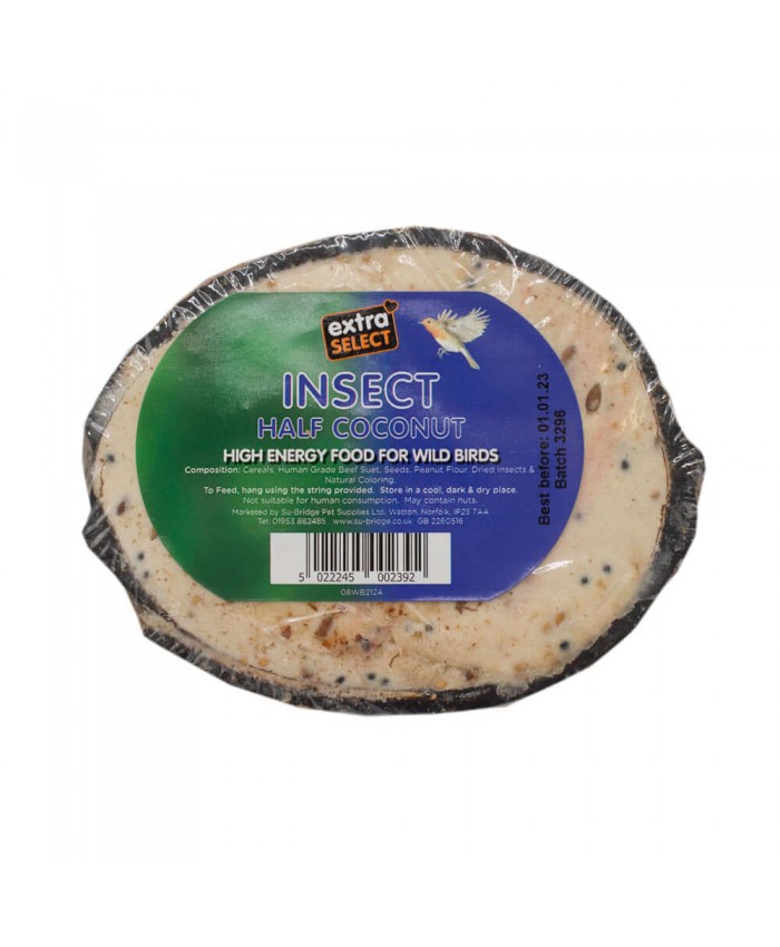 Suet Insect Coconut Half